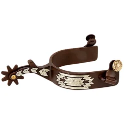 Weaver German Silver Trim Men's Spurs